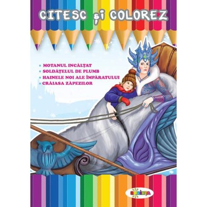 Citesc Si Colorez: Craiasa Zapezilor