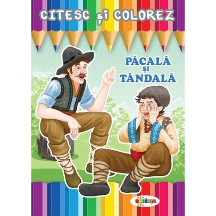 Citesc Si Colorez: Pacala Si Tandala