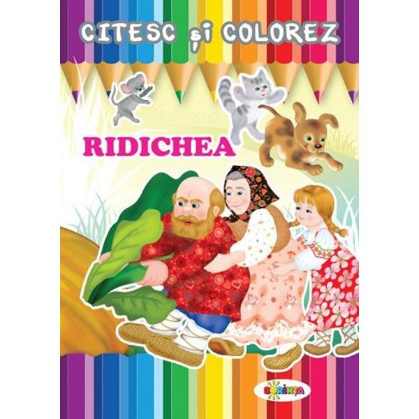 Citesc si colorez: Ridichea
