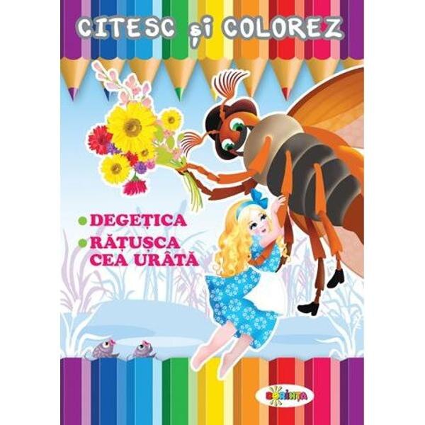 Citesc si colorez: Degetica