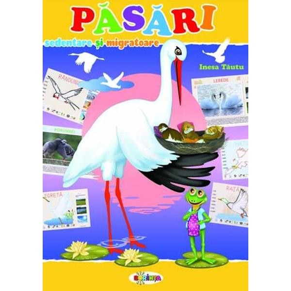 Pasari sedentare si migratoare (mapa) - Inesa Tautu