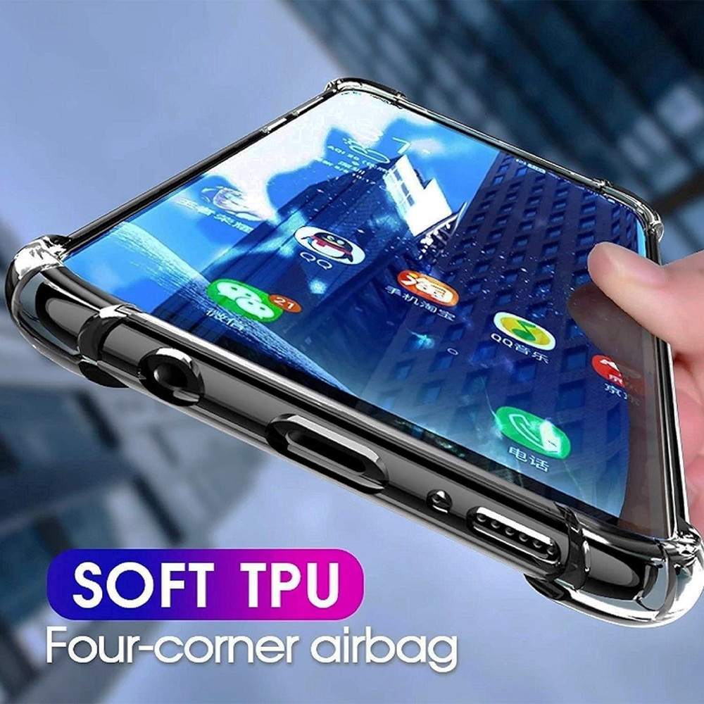 Husa Top-Grade AntiShock compatibila cu Motorola Edge 60 Pro, OPTIM SOLUTION, Silicon Flexibil, TPU Bumper, Double Injected Unique Long-lasting Anti-Yellowing Tech, Ultra Rich & Premium Finish, Transparenta