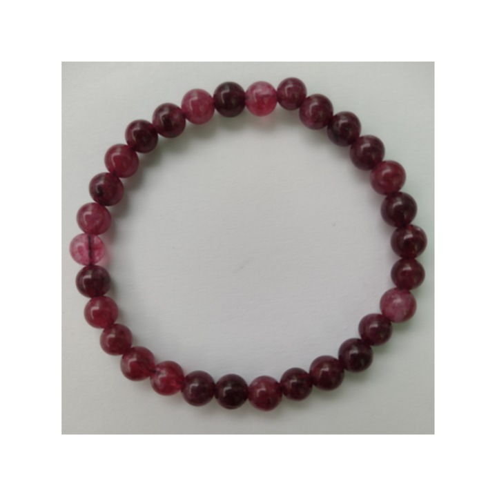 Bratara elastica Granat 6mm