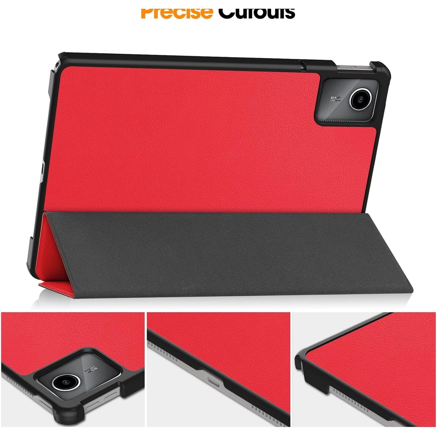 Husa tableta pentru, Lenovo Tab M11, auto functie sleep/wake tip stand, 11inch, rosu