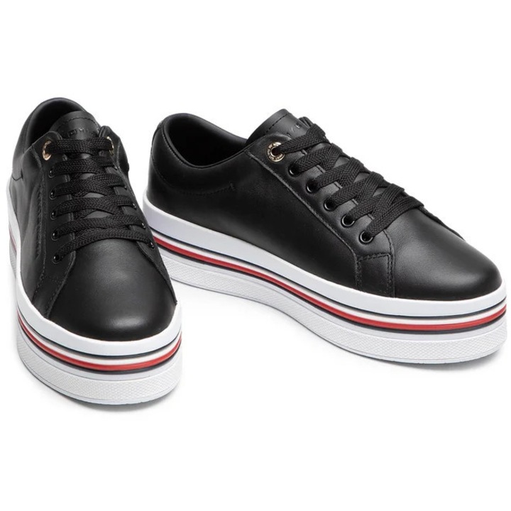 Tommy Hilfiger tornacipő, Vállalati lapos tornacipő, 42