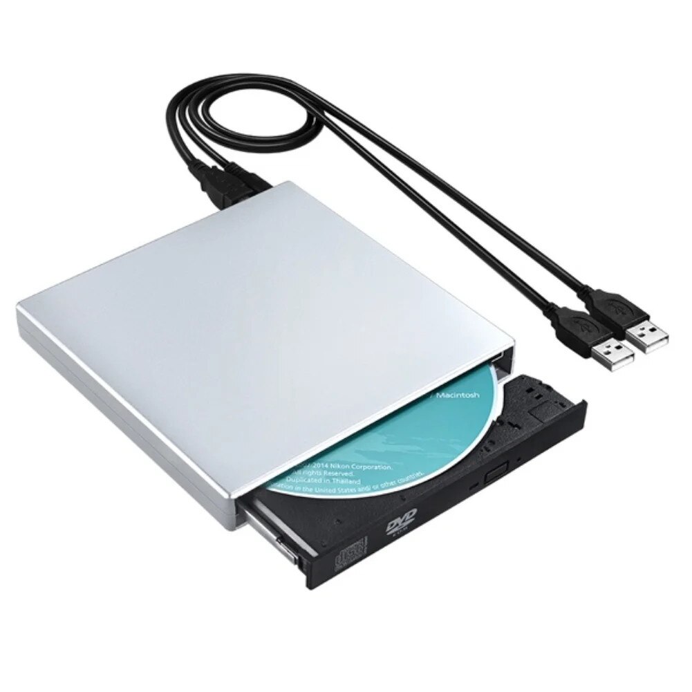 Unitate optica externa CD-RW, portabila, USB 2.0, pentru laptop