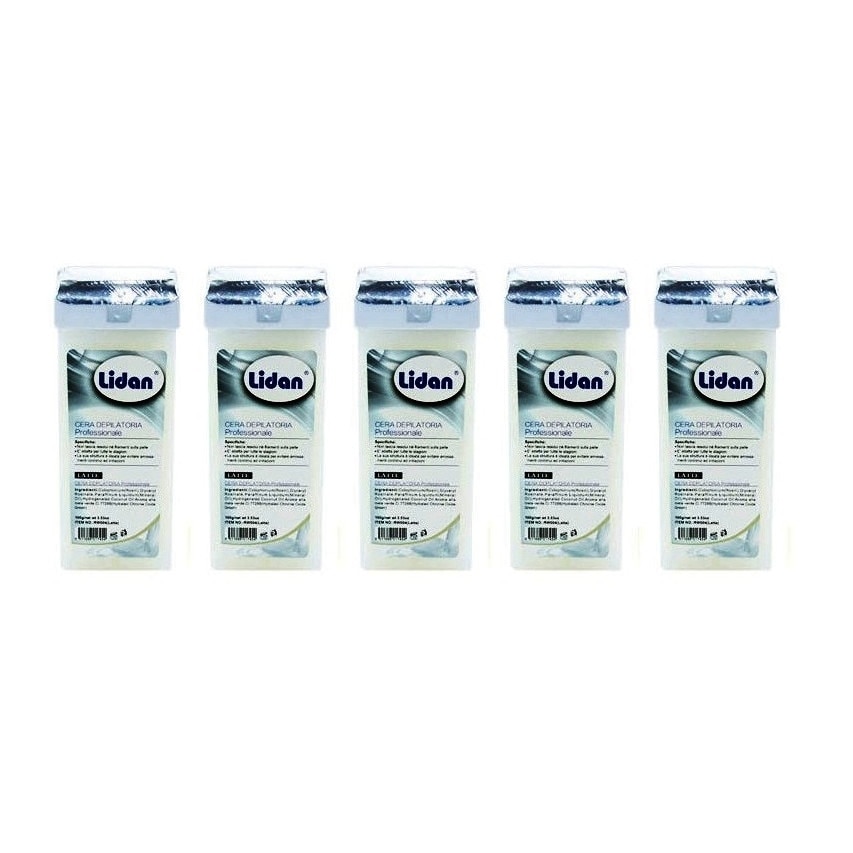 Ceara epilatoare cartus Lidan Profesionala - set 5 buc Latte