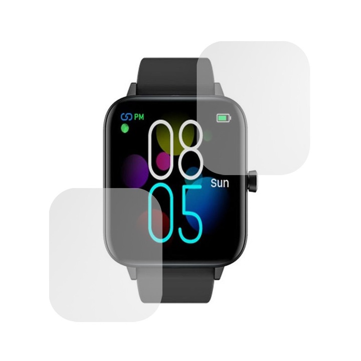 Set 2 x Folie compatibila cu Cubot C7, Mata InvisiFlex, Anti-Reflexii, Anti-Stralucire, Protectie ideala, Atingere fina, Proprietati regenerabile, Acoperire oleofoba, Tehnologie ULTRA HD