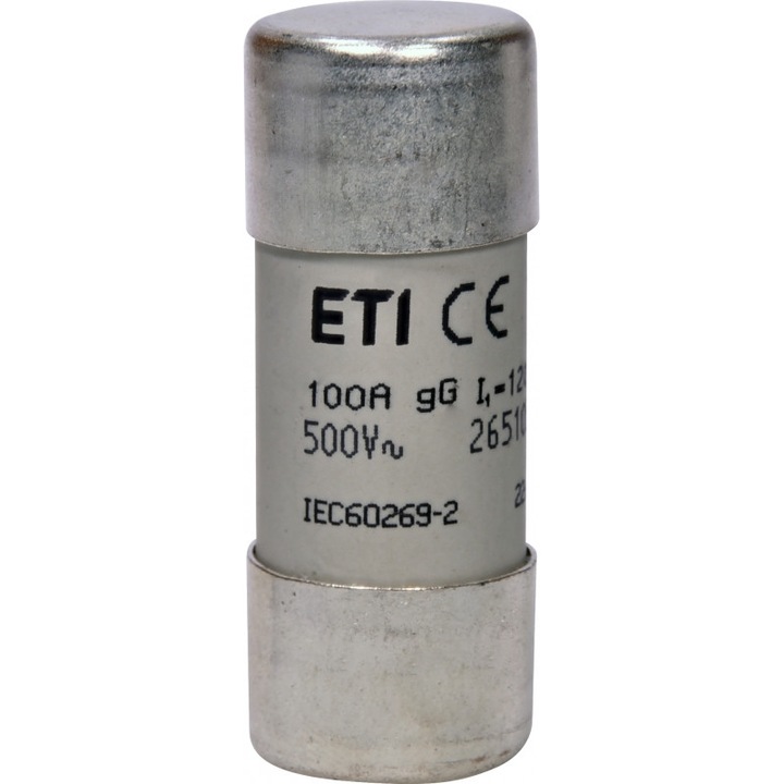 Siguranta ch22x58 gg 100a/500v 002651050