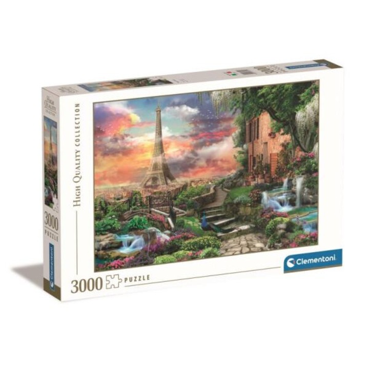3000el puzzle, Clementoni, Párizs, mérete 118,4x84,5cm
