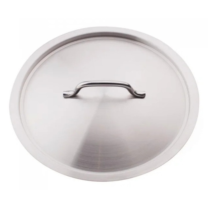 Capac oala Ø60cm, din inox, cu maner, Agnelli
