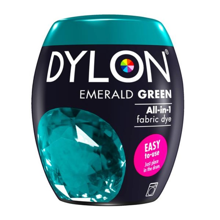 Vopsea de haine Dylon, Verde Smarald, Emerald Green, 350 gr
