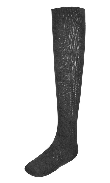 Sosete Negre Over the Knee 3/4 pentru Femei - 1 Pereche