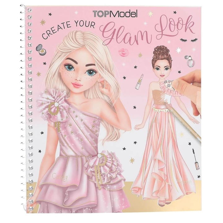 Carte creativitate Glam Look TOPModel