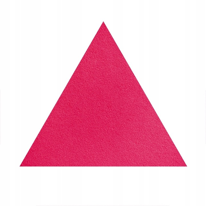 Panouri Decorative, WallMarket, Pentru Perete, 3D, Acustice, Spuma Poliuretanica, Design Interior, Ideal Pentru Living, Birou, Camera Copii, Triunghi, 32 x 27.7 x 3.5 cm, Roz