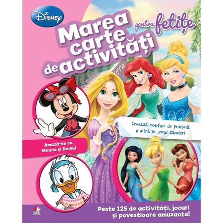 Disney Marea Carte De Activitati Pentru Fetite Emag Ro