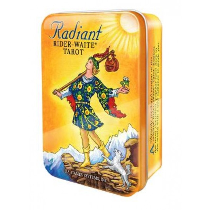 Radiant Rider-Waite bádogban – Pamela Colman Smith (illusztrátor)