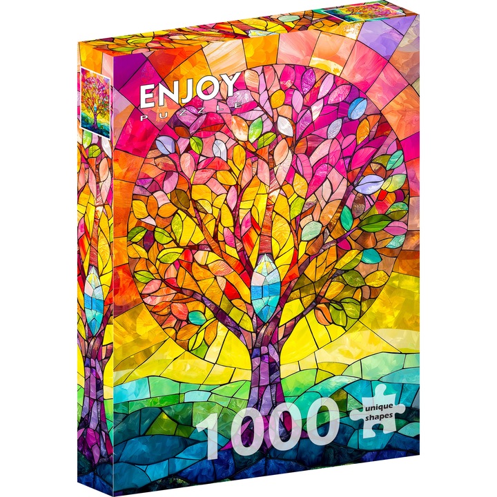 Puzzle 1000 piese Enjoy – Crystallized Tree