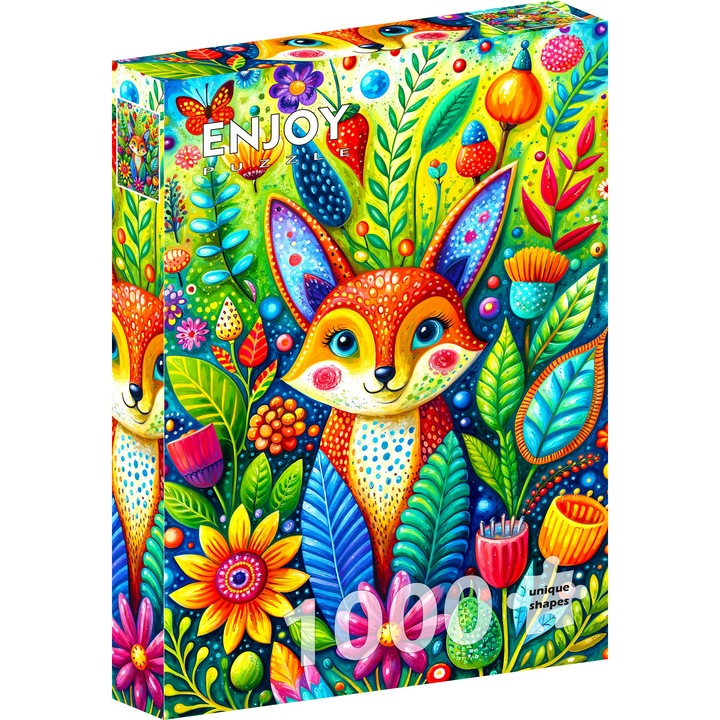Puzzle 1000 piese ENJOY - Garden's Guest (Enjoy-2255)