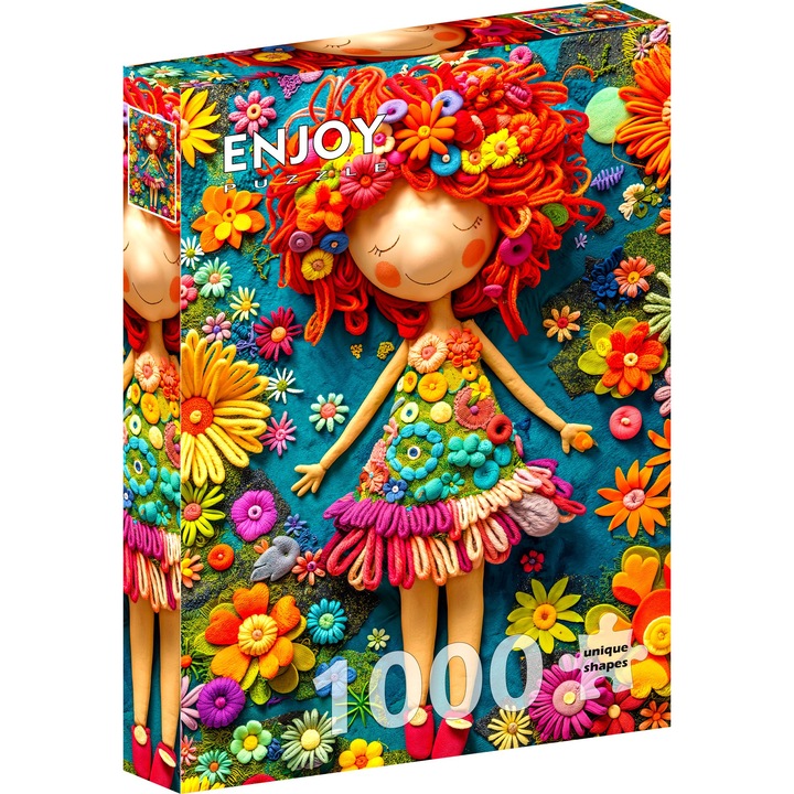 Puzzle 1000 piese ENJOY - Yarned Joy (Enjoy-2259)