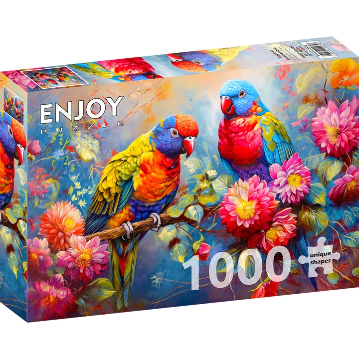 Puzzle 1000 piese Enjoy – Tropical Companions