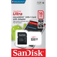 card de memorie sandisk ultra microsdhc 16gb uhs-i class 10 80mbs  adaptor imagen 52_0_
0