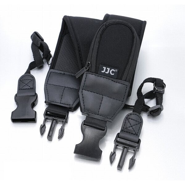 Curea de umar neopren JJC NSQ2 quick-release pentru DSLR si mirrorless