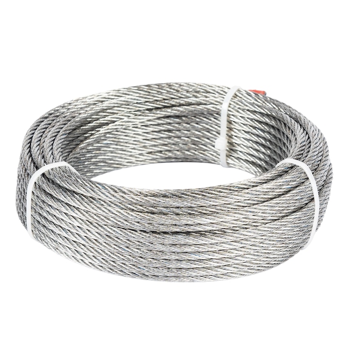 Cablu otel zincat Micul Fermier, diametru 6mm, lungime 25m