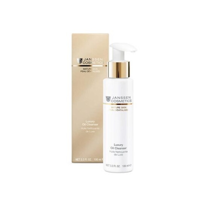 Ulei de curățare, Janssen Cosmetics, 100ml, piele matură, cu uleiuri 100% naturale