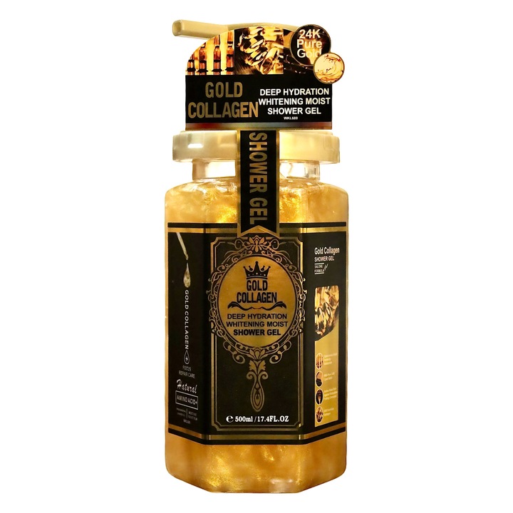 WOKALI Premium Gold tusfürdő KOLLAGÉN tartalommal