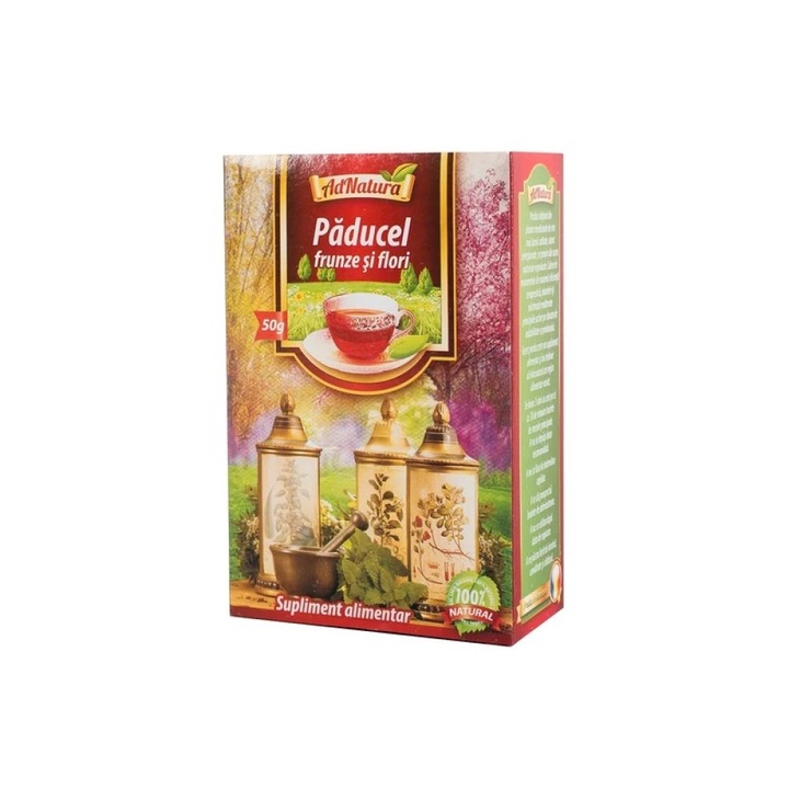 Ceai de Paducel Frunze si Flori, 50 grame, DAsiNU