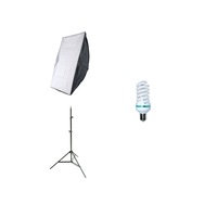 kit lumina continua foto video softbox 40x60cm fasung e27 incorporat bec 85w stativ 75-200cm imagen 8_0_
0