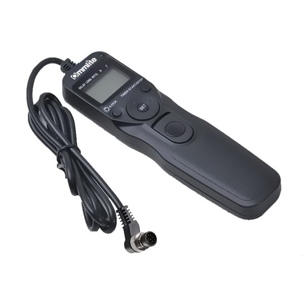 Telecomanda cu intervalometru Commlite TR1N pentru Nikon D800 D800E D300s D3X D3 D700 D300 D200 D2Xs D2Hs D2X D2H D1H D1X D1 N90s F5 F6 F100 F90 F90X Fujifilm S5 Pro S3 Pro Kodak DCS-14n