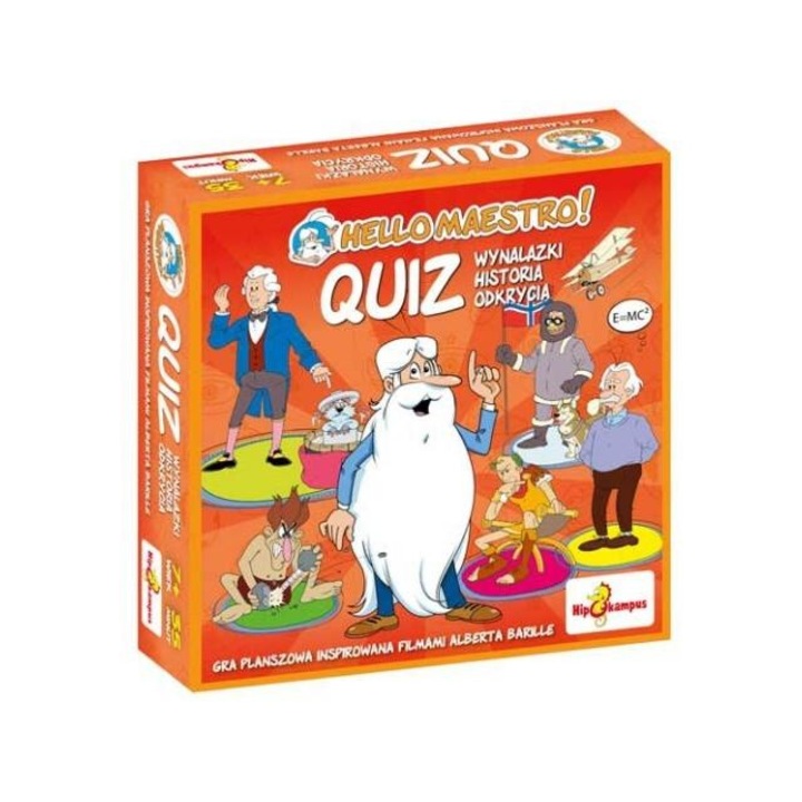 Játék Hello Maestro! Kvíz, 7+ éves kortól, Többszínű