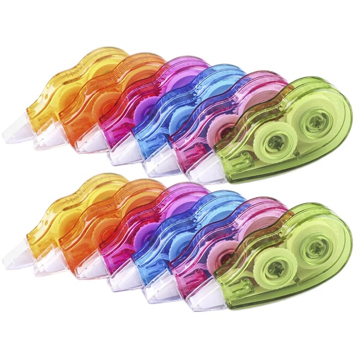Corector banda YANYXR set 12 buc multicolor 8.3x3x1.5cm