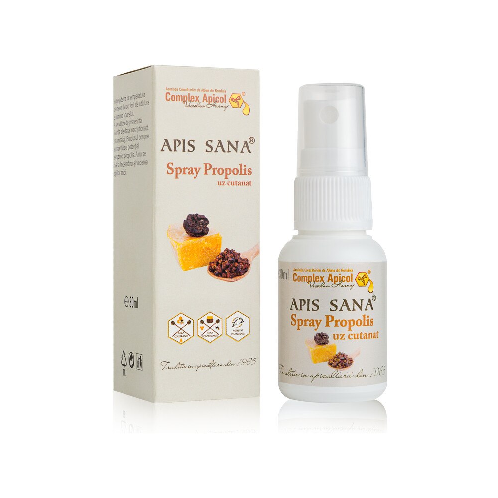 Spray Propolis, Apis Sana, uz cutanat