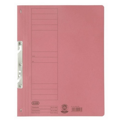 Dosar carton incopciat 1/1 ELBA - rosu