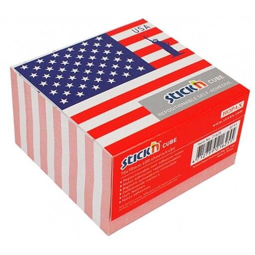 Cub notes autoadeziv 70 x 70 mm, 400 file, Stick