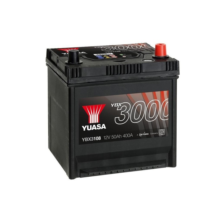 Autó akkumulátor Yuasa 12V 50Ah (YBX3108)