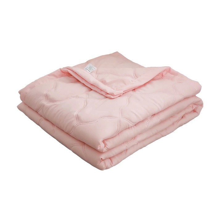 Pilota de vara, bumbac 98% spandex 2%, albastru roz gri, 200x150x1cm