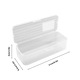 Penar transparent YANYXR, plastic, capacitate mare, 22x10x5cm
