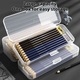 Penar transparent YANYXR, plastic, capacitate mare, 22x10x5cm
