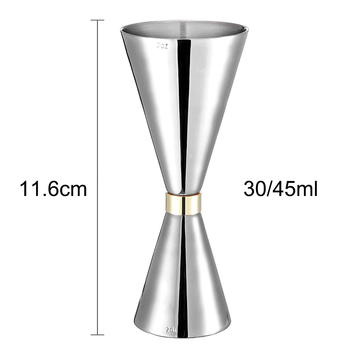 Jigger in acciaio inox | Personalizzabile on-line - Concetto è