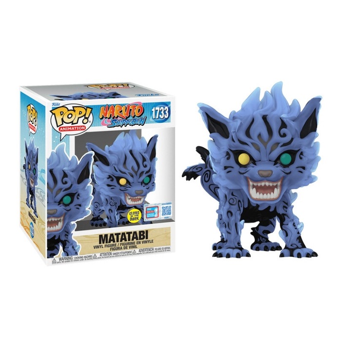 Figurina Funko POP Naruto 1733 Matatabi glow, multicolor, 17cm, set colectionabil