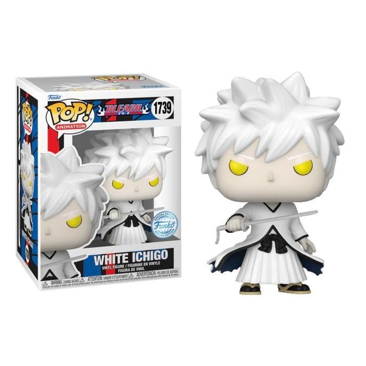 Фигурка Funko POP Bleach 1739 White Ichigo Special Edition, многоцветна, 10 cm