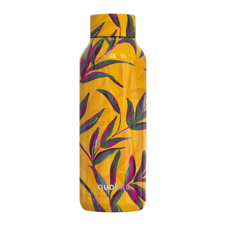 Butelca termica Quokka 510 ml, inox, design modern, rezistenta la coroziune, 210x72mm