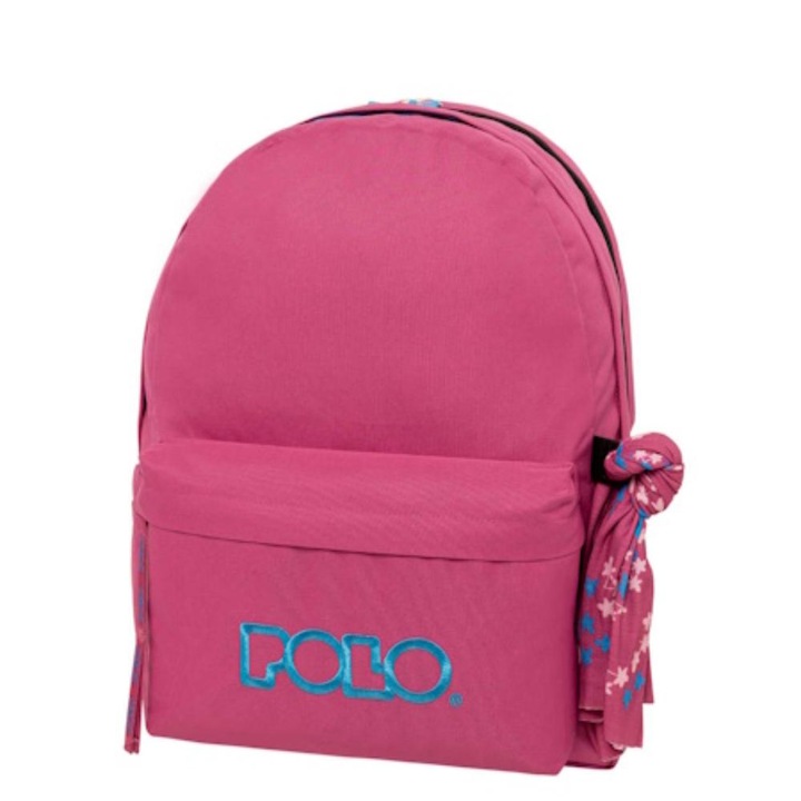 Rucsac 27L, Polo, 2 compartimente, roz, 42x30x24cm