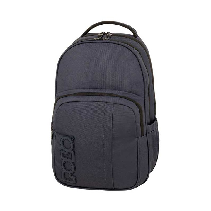 Rucsac cu 2 compartimente, Polo, 18L, 45x31x20 cm, Negru
