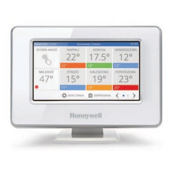 Termostat de camera, wireless, ecran LCD color, telecomanda, Honeywell Termostat de camera, wireless, ecran LCD color, telecomanda, Honeywell
