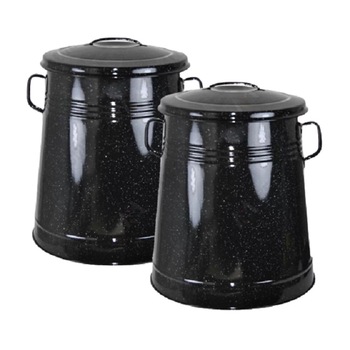 Pachet promo: 2 x Bidon untura 30 litri, Garnita Emailata Pachet promo: 2 x Bidon untura 30 litri, Garnita Emailata